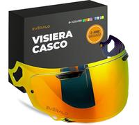 Everalo Visiera Compatibile con Arai Chaser X - Rx7v - Rx7x - Quantic - Quantum X - Concept X - Concept Xe - Renegade V - Profile V - Qv Pro - Vas V - Visiere Casco Pinlock Ready (Rosso Cromo)