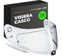 Everalo Visiera Compatibile con HJC FG17 - IS17 - FGST - C70 - C70N - HJ20M (Trasparente)