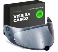 Everalo Visiera Compatibile con HJC FG17 - IS17 - FGST - C70 - C70N - HJ20M - Visiere Casco Pinlock Ready (Light Fume')