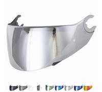 Everalo Visiera compatibile con Shark Spartan - Spartan 1.2 - Skwal - Skwal 2 - D Skwal - Visiere Casco VZ160 VZ165 - Pinlock Ready - Antigraffio (Specchio)