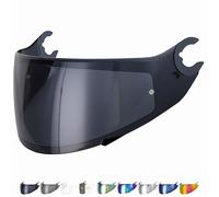 Everalo Visiera compatibile con Shark Spartan - Spartan 1.2 - Skwal - Skwal 2 - D Skwal - Visiere Casco VZ160 VZ165 - Pinlock Ready - Antigraffio (Fume' Scuro)