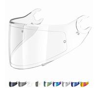 Everalo Visiera compatibile con Shark Spartan - Spartan 1.2 - Skwal - Skwal 2 - D Skwal - Visiere Casco VZ160 VZ165 - Pinlock Ready - Antigraffio (Trasparente)