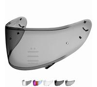 Everalo Visiera Compatibile con Shoei Xr 1100 Visiera - X Spirit 2 - Qwest - Xr1100 - Visiera Shoei Cw1 Compatibile - Pinlock Ready (Light Fume')