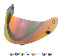 Everalo Visiera Hjc Cs15 - Fg15 - IS16 - Tr1 - Fs11 - Ac12 - CL15 - CL16 - CLsp - CLst - CL17 - CSr1 - FS10 - FS15 - Visiera Hj-09 (Rosso Cromo)