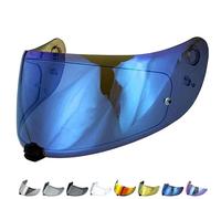 Everalo Visiera Hjc Fg17 - Is17 - FgSt - C70 - C70N - Visiera HJ-20M Pinlock Ready (Blu Elettro)