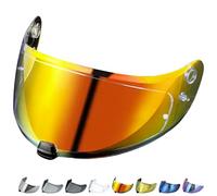 Everalo Visiera Hjc Fg17 - Is17 - FgSt - C70 - C70N - Visiera HJ-20M Pinlock Ready (Rosso Cromo)