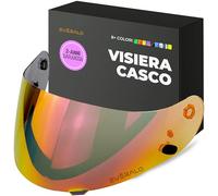 Everalo Visiera per Casco HJC HJ09 - CS15 - FG15 - IS16 - TR1 - FS11 - CL15 | Compatibile anche con CL16 - CLSP - CLST - CL17 - CSR1 - FS10 - FS15 - AC12