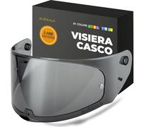 Everalo Visiera per Casco LS2 FF353 Rapid - FF320 Stream Evo - FF800 Storm | Adatta anche a Rapid II - Storm II, Lente di ricambio Esclusiva, Compatibile con lente Antifog Originale