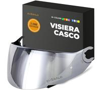 Everalo Visiera per Casco Shark Spartan - Skwal - D Skwal - Vz160 - Vz165 | Compatibile anche con Spartan 1.2 - Skwal 2 - D Skwal 2 - Monta lente Antifog Originale