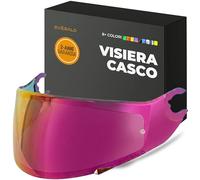 Everalo Visiera per Casco Shark Spartan - Skwal - D Skwal - Vz160 - Vz165 | Compatibile anche con Spartan 1.2 - Skwal 2 - D Skwal 2 - Monta lente Antifog Originale