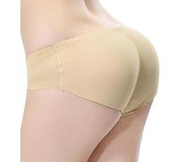 Everbellus Dona Mutande Imbottite Slip Push Up Glutei Beige X-Larg