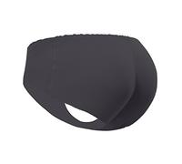 Everbellus Dona Mutande Imbottite Slip Push Up Glutei Nero X-Larg
