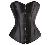 Everbellus Donna Bustino Corsetto a cuore, Stringivita Modellante Dimagrante Eleganta Corsetto Nero X-Large