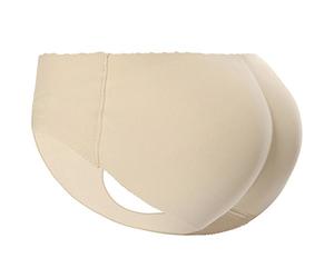 Everbellus Taspirante Dona Mutande Imbottite Slip Push Up Glutei Beige Large