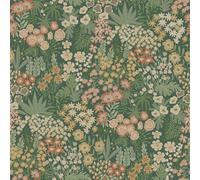 Everbloom Floreale Parati Verde Smeraldo / Multi Fiori Botanico Holden 13900