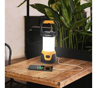 EverBrite Lampada da Campeggio 1000LM, Lanterna da Campeggio USB Ricaricabile, Luce da campeggio con 5 Modalità di Luce per Campeggio, Pesca, Escursionismo, Emergenza