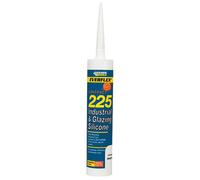 Everbuild 225WE Silicone Industriale E Per Vetratura Bianco 310ml 225