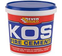 Everbuild EVBKOSBLK1K - Cemento refrattario Kos, 1 kg, Colore: Nero, PCKOSFIRE1-EBD