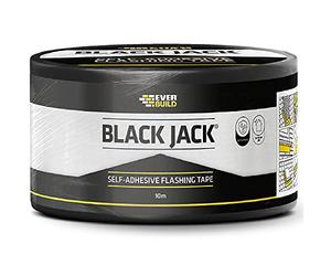 Everbuild FLAS300-EBD - Evb flas300 300 mm x 10 m black jack flash commercio di fissaggio colla