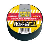 Everbuild Sika Mega Multiuso Nastro Adesivo 50mm Nero Resistente E Durevole