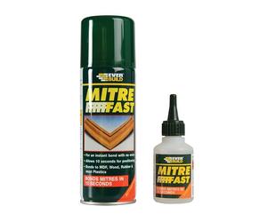 Everbuild Sika Mitre Fast Bonding Kit, Grande, Adesivo Cianoacrilato