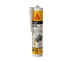 Everbuild Sika Sikacryl 620 Fuoco Resistente Acrilico Sigillante Grigio 600ml