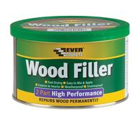 Everbuild Sika Stucco Bicomponente per Legno, Media Intonazione, 500g