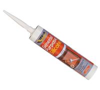 Everbuild - Silicone per uso generico bianco 280ml