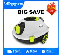 EVERCROSS BOT Y10 Robot Piscina, 90 Min Pulizia del Pavimento, 100m² Area di Pulizia, Parcheggio Automatico, 180μm Filtro White