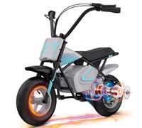 EVERCROSS EV07M - Motocicletta elettrica per bambini con tiranti da 11", velocità 20 km/H e gamma di 10 KM, adatto per 3 - 12 anni - The for Boys & Girls