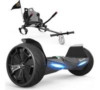 EVERCROSS Hoverboards e kart, Set Hoverboards Elettrico da 8,5 Pollici e Kart per Bambini con Bluetooth, Batteria 4Ah, Controllo APP, Scooter Autobilanciato per Tutti i Terreni per Adolescenti Adulti