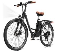 EVERCROSS TECH EK31 250W 36V13Ah Con City 28" e-bike White-36V-13AH