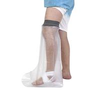 EVERCRYO Copertura impermeabile per adulti per gamba corta per doccia, bagno - Protettore per gesso e benda - Protezione impermeabile per gamba corta, caviglia e piede rotti