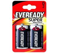 EVEREADY SILVER Batterie SIZE D R20B2UP, 2 pezzi