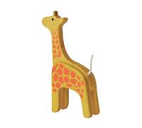 EverEarth Bamboo Giraffe EE33548 Safari figura animale in legno per bambini dai 24 mesi in su