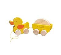 EverEarth Pull-along Duck con uovo EE30937 per bambini dai 18 mesi in su