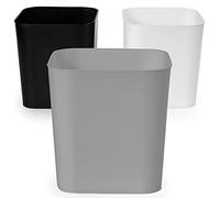 Everest Adv 10 Cestini da Tavolo per Rifiuti Colazione - Ideale per Tutte le Strutture Ricettive | Mini Pattumiera da Tavolo | Colori Misti Bianco-Grigio-Nero