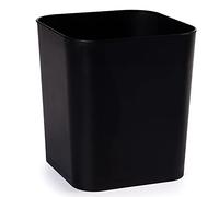 Everest Adv 10 Cestini da Tavolo per Rifiuti Colazione - Ideale per Tutte le Strutture Ricettive | Mini Pattumiera da Tavolo | Colore Nero