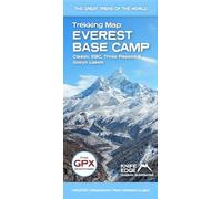Trekking Map: Everest Base Camp - Classic EBC, Three Passes and Gokyo Lakes