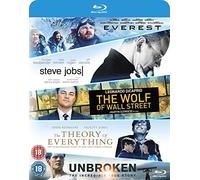 Everest/Steve Jobs/Wolf Of Wall Street/Theory Of Everything/... (5 Blu-Ray) [Edizione: Regno Unito] [Edizione: Regno Unito]