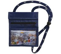 everest1953 Sunwallet Navy - Borsa a tracolla per il petto, Blu, 17,5 cm x 14,5 cm, Utility