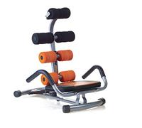 Everfit AB-SMART Attrezzo per addominali panca ergonomica ampia seduta imbottita