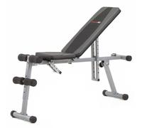 Everfit Panca Piana E Inclinabile Multiuso WBK400 Richiudibile Grigio