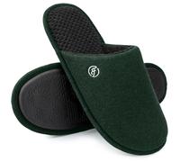 EverFoams Pantofole Classiche da Uomo in Memory Foam, Ciabatta in Spugna Traspirante Verde viridiano,42/43 EU