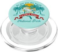 Everglades National Park FL Alligator non accarezzare la gente del posto PopSockets PopGrip per MagSafe