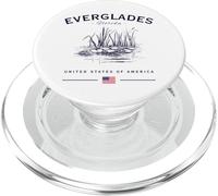 Everglades National Park Florida USA FL Bandiera americana PopSockets PopGrip per MagSafe