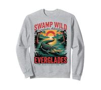 Everglades Swamp Florida Gator Wilderness Explorer Felpa