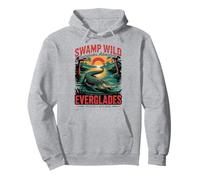 Everglades Swamp Florida Gator Wilderness Explorer Felpa con Cappuccio