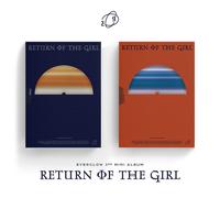 EVERGLOW 3rd Mini Album Return of the girl Random CD+Book+9p Post+Sticker+P.Card