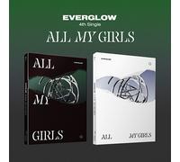 EVERGLOW 4° Album Singolo TUTTE LE MIE RAGAZZE 2Ver SET CD+P.Book+3p...